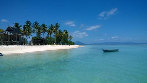 Scenic view of calm sea