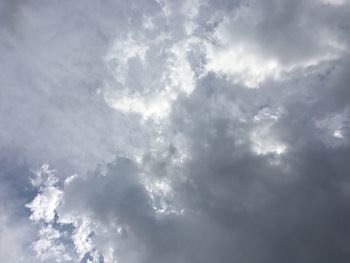 Low angle view of sky