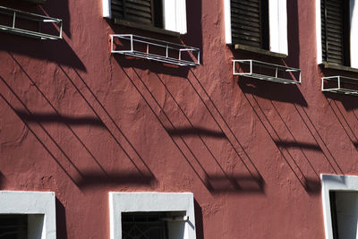 Old window details in color. pelourinho, salvador, bahia, brazil.