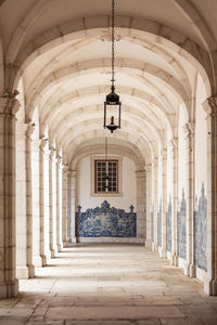 Corridor of building