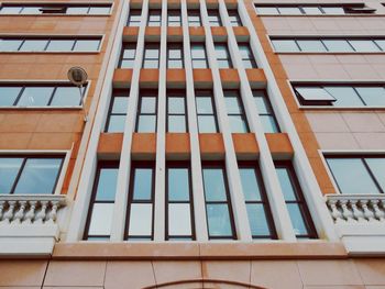 Low angle view of modern building