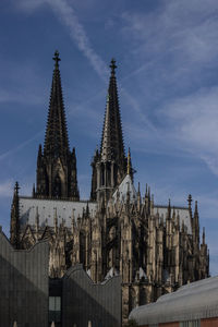 Low angle view of cathedral against sky