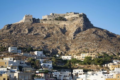 Buildings in a town