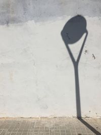 Close-up of shadow on ground