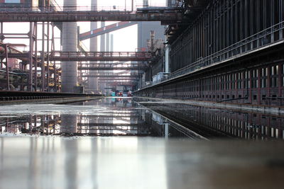 View of bridge in city