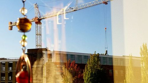 Low angle view of buildings against sky