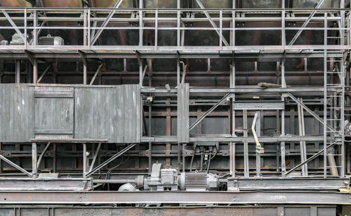 Low angle view of construction site