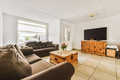 Interior of bedroom at home