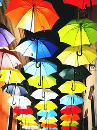 Colorful umbrellas