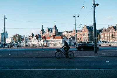 People on street