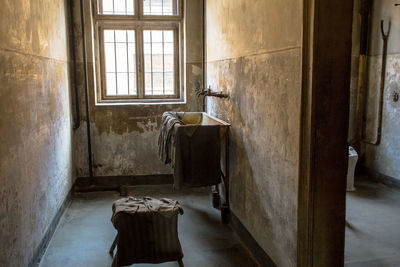 Jewish prisoner bathroom, auschwitz birkenau concentration camp poland