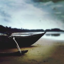 Boats in sea