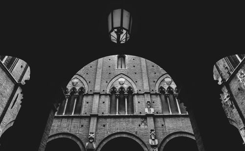 Low angle view of old building