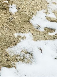 Full frame shot of snow