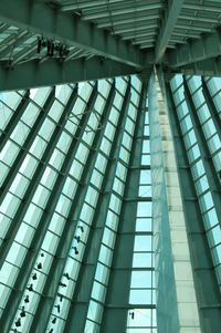 Low angle view of ceiling