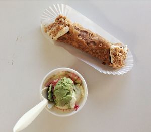 Close-up of food on plate