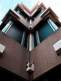 Low angle view of building against sky