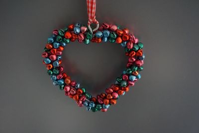 Close-up of multi colored hanging