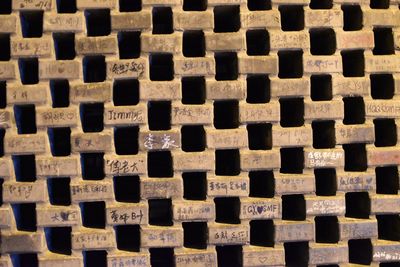 Full frame shot of pattern