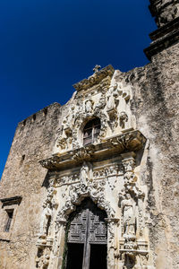 Low angle view of church