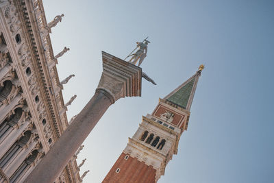 Low angle view of traditional building against sky