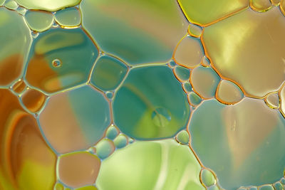 Full frame shot of bubbles