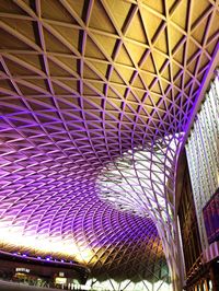 Low angle view of ceiling