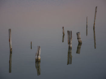 Panoramic view of lake