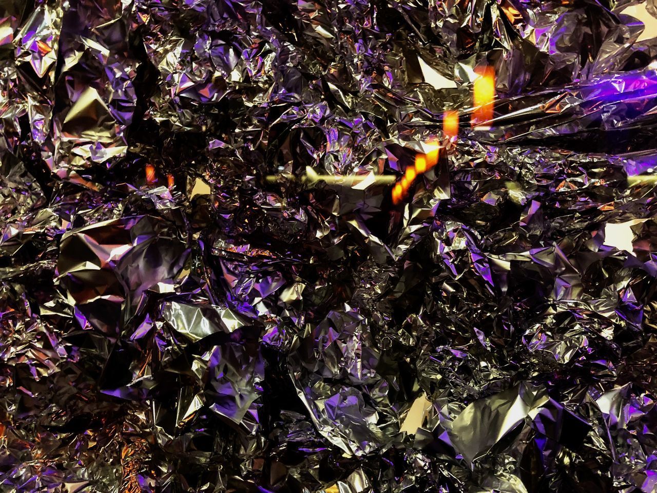 HIGH ANGLE VIEW OF PURPLE FLOWERS ON TREE