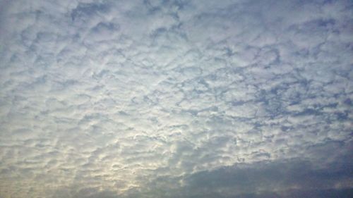 Low angle view of cloudscape