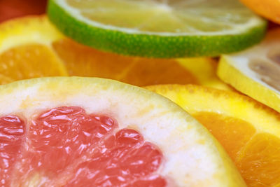 Detail shot of lemon