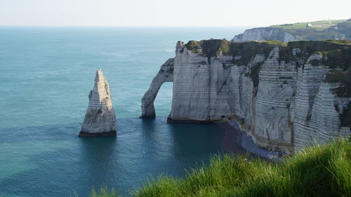 Panoramic view of sea against sky