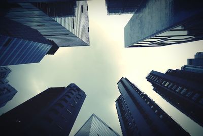 Low angle view of modern building