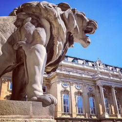 Low angle view of monument