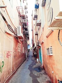 Street amidst buildings in city