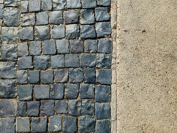 Full frame shot of stone wall