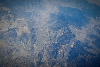 Full frame shot of snow covered landscape