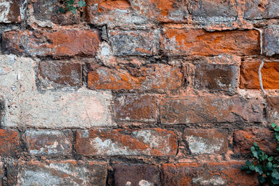 Full frame shot of stone wall