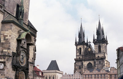 Low angle view of cathedral against sky