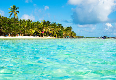 San andres island at the caribbean sea, colombia, south america