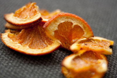 Close-up of orange slice
