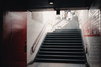 Low angle view of staircase