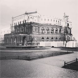 Low angle view of building against sky