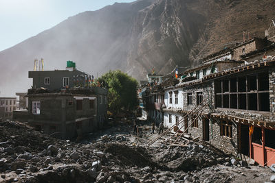 Buildings in city