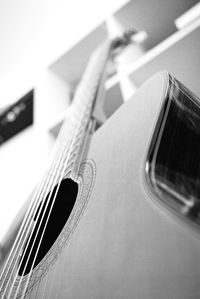 Close-up of guitar