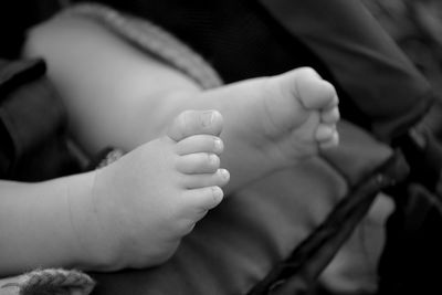 Close-up of couple holding hands