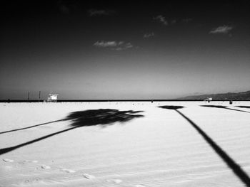 Scenic view of snow covered landscape