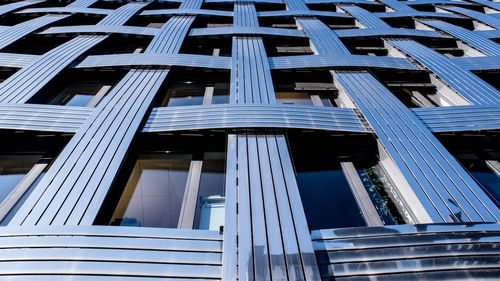 Full frame shot of modern building
