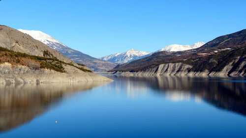 Lac  de serre-ponçon