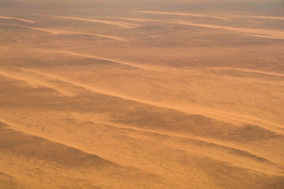 Full frame shot of desert land